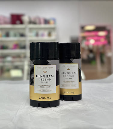 Чоловічий антиперспірант Bath & Body Works Gingham Legend 77г, фото 3