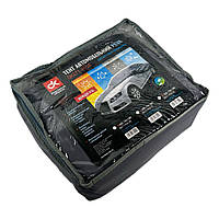 Тент PEVA M 432×165×120 см на седан с флисом, ушами и молнией DK471-PEVA-2M