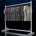 Стійка розбірна "TAIPEI" 1500х1350х500мм. Рейл торговий для одягу, кронштейнів для бутіка., фото 4