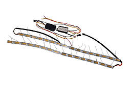 Фари денного світла 777 (16LED) з повторювачем поворота