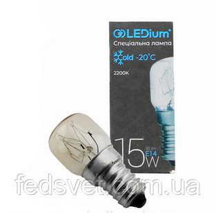 Лампа розжарювання для холодильників 15W E14 230V T25 -30°C