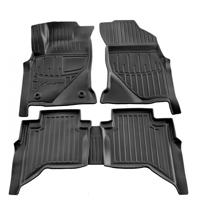 Килимки Stingray 3D (Crew Cab, 5 шт) для Toyota Hilux 2015- рр