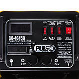 Пуско-зарядний пристрій PULSO BC-40450 12V 24V 75A Start-320A цифр. індик., фото 4