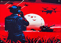 Штурмовик банер 600х900 мм