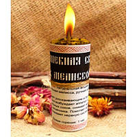 Чарівна свічка з мелісою