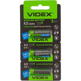 Батарейка лужна  VIDEX A23 	 6215 Ціна за шт