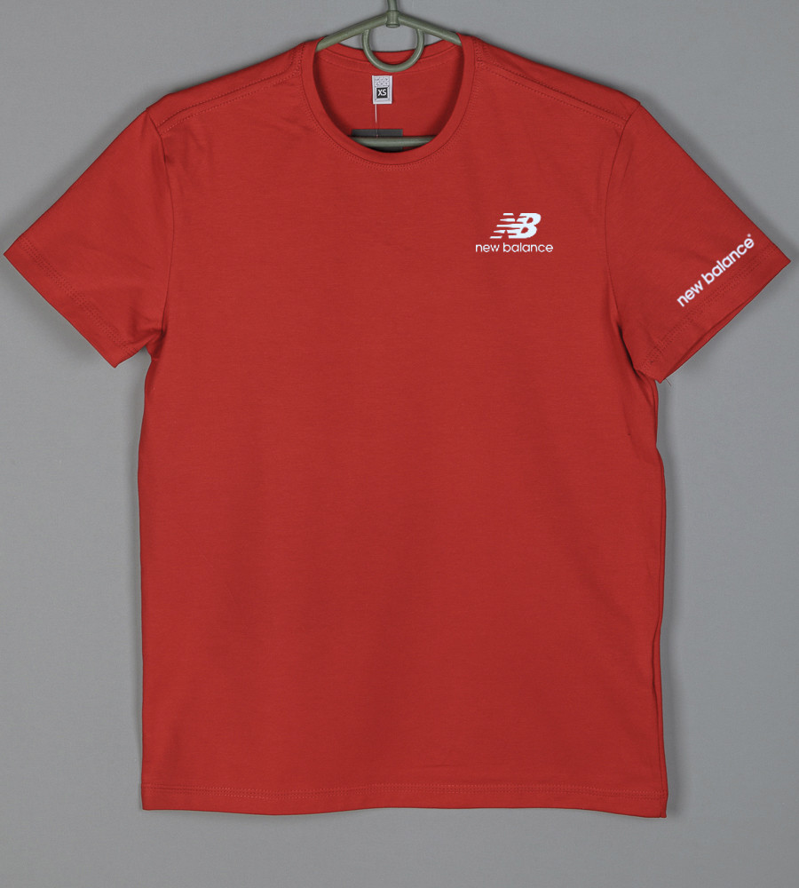 Футболка юніор New Balance 2419п (Уп.4шт XS, S), Червоний, фото 1
