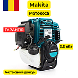 Потужна бензинова коса Makita EBH252U 3.5 кВт з 4х-тактним двигуном Мотокоса Макіта для високої трави, фото 2