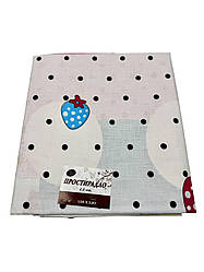 Простирадло "Little Kitty" | 150х220 см Бязь