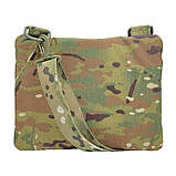 Чоловіча сумка через плече, тактична, мультикам, з патч панеллю, матеріал Кордура., фото 10