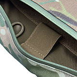 Чоловіча сумка через плече, тактична, мультикам, з патч панеллю, матеріал Кордура., фото 8