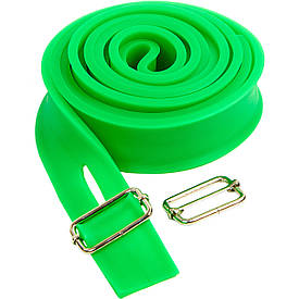 Джгут еластичний стрічковий спортивний латексний для тренувань VooDoo Floaa Band 2,5м*3см*4,5мм, зелений