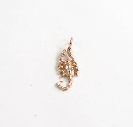 Кулон Скорпіон З Золота