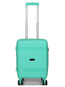 Валіза ручна поклажа XS поліпропілен бірюза 49х32х18/25л/2.6кг/Snowbal