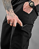 Літній тактичний костюм soldier чорний поліція ДЛ6404, фото 9