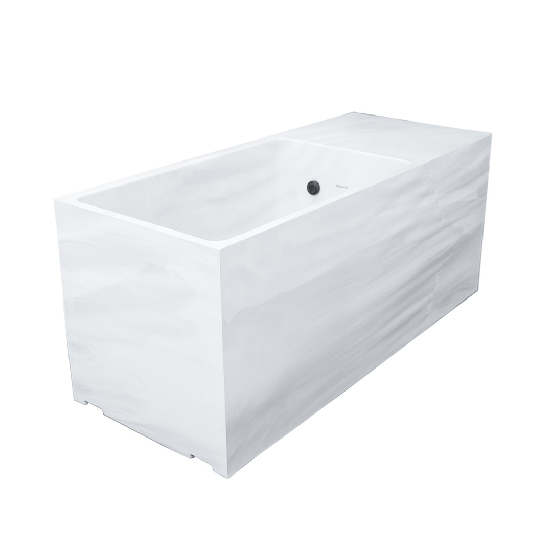 Eisbad Chill Tub Style Weiß, 180×73×77 cm
