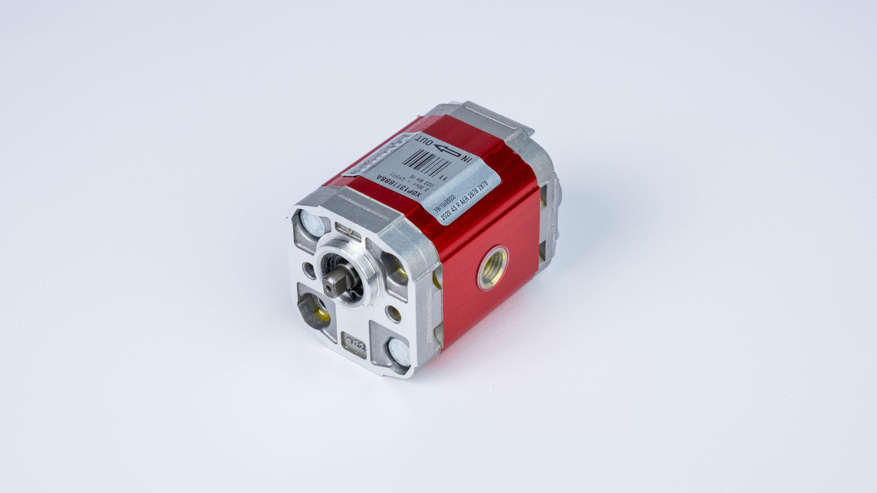 Насос шестерний X0P1311BBBA (XV0P/2.30), ліве обертання, V 2,28 см³, Rpm 5000 об/хв, Pmax 190 Бар, Vivoil