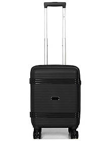 Валіза ручна поклажа XS поліпропілен чорна 49х32х18/25л/2.6кг/Snowball