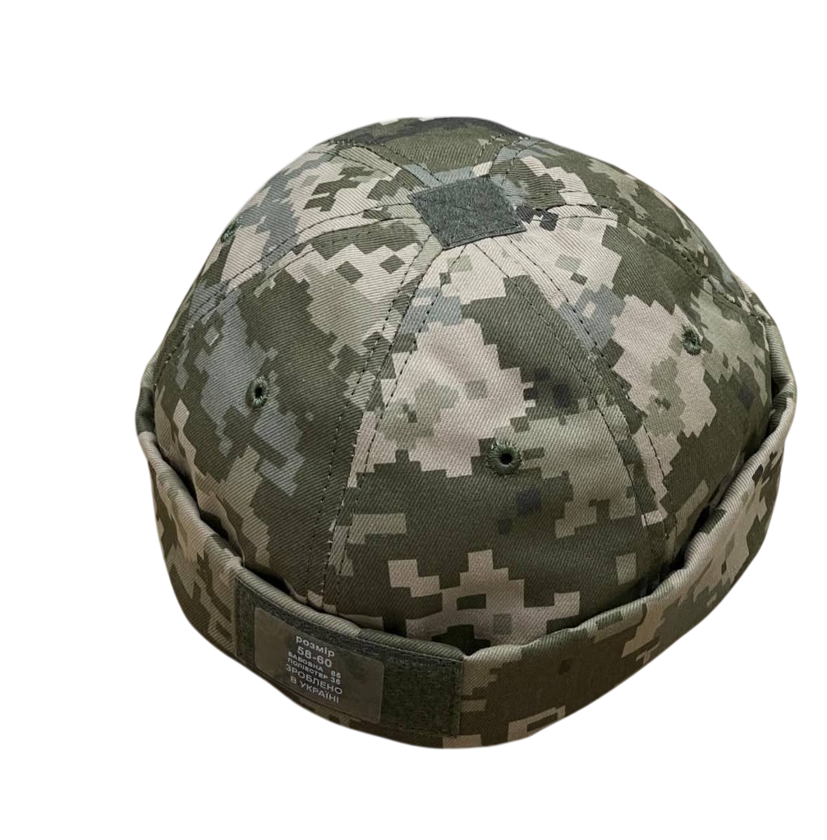 Тактична регульована докерка DOKER-CAP Піксель (докерка) 58-60р Матеріал бавовна + поліестер