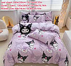 Набір дитячої постільної білизни Sanrio Куромі Kuromi, фото 3