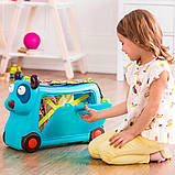 Дитяча валіза-каталка для подорожей - ПЕСИК-ТУРИСТ, фото 3