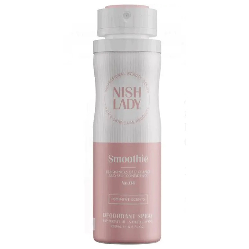 Дезодорант аерозольний NishLady №4 Smoothie, 200 мл (20107004)