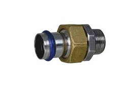 Американка з зовнішньою різьбою ASG INOX 22x1/2"