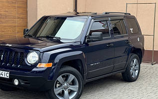 Дефлектори вікон (вітровики) Jeep Patriot 2007-2017 (ATM)