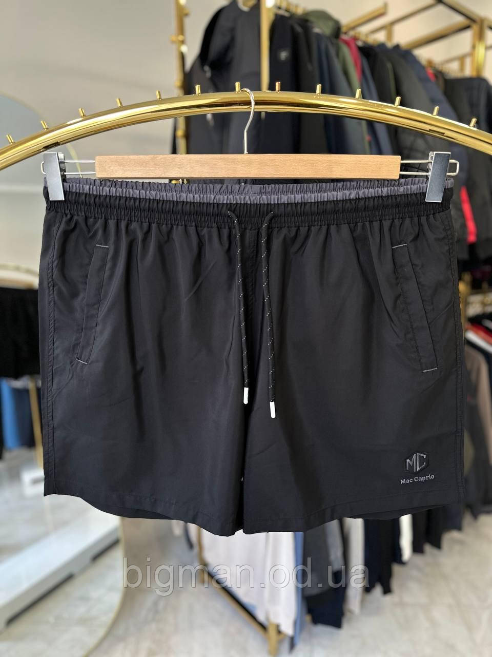 Чоловічі плавальні шорти ANNEX 4825 (батал) 2-10XL чорні