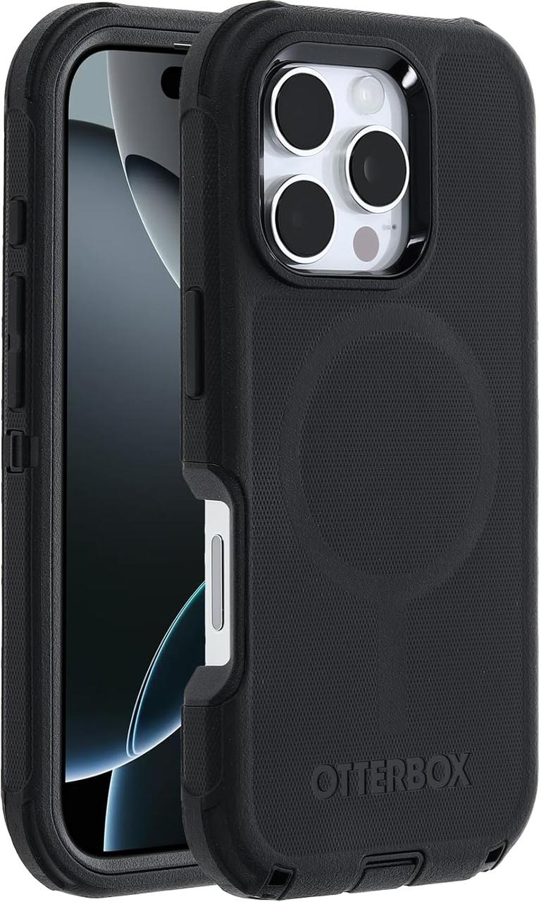Чохол OtterBox Defender Pro Series MagSafe Black для iPhone 16 Pro
