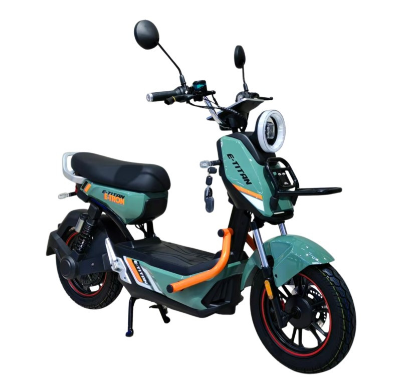 Електроскутер E-Titan E-tron 12" Green