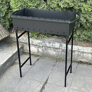 Мангал Mzavod Гектор зі знімними ніжками на 9 шампурів 2мм