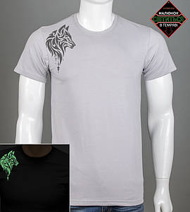 Футболка чоловіча Wolf 2508м (Уп.4шт M-XXL), Світло-сірий