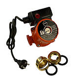 Циркуляційний насос Powercraft DCA 25-6-130 з кабелем та гайками, фото 7