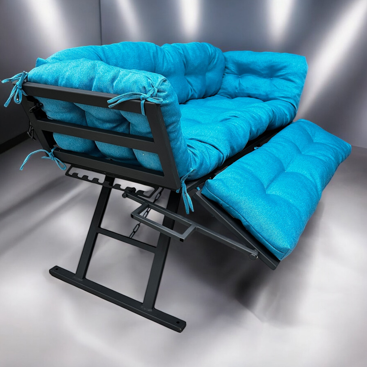 Диван розкладний Троян з подушками (Blue)