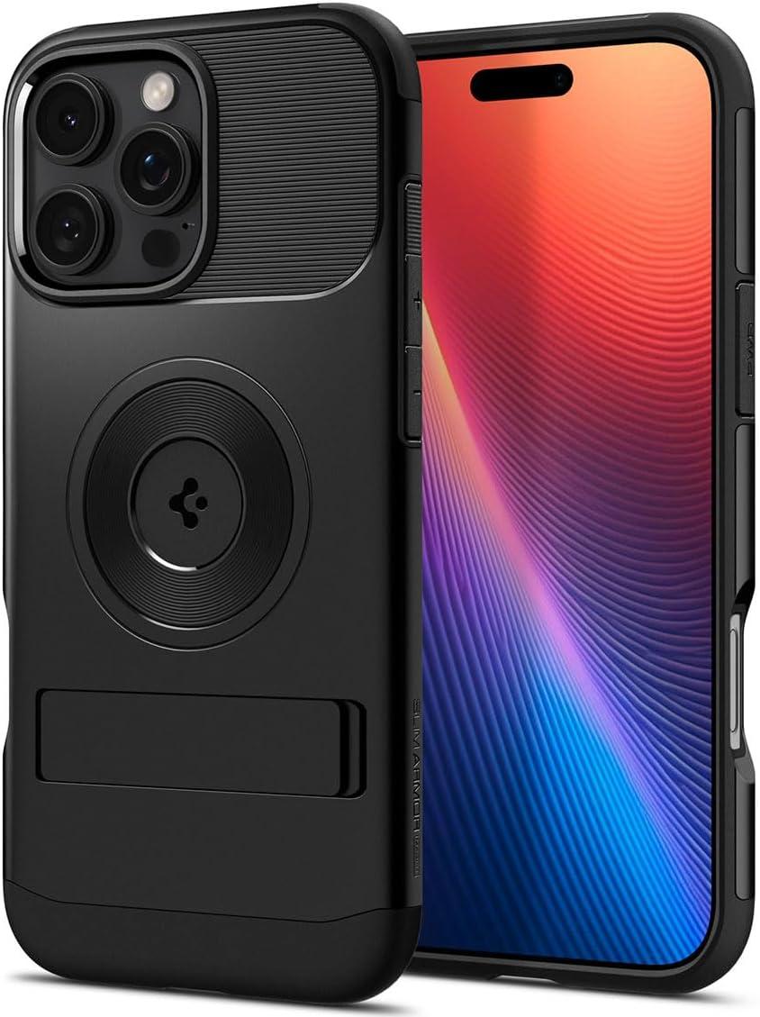 Чохол Spigen Slim Armor MagFit Black для iPhone 16 Pro Max ACS08034