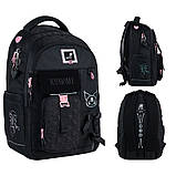 Рюкзак шкільний Kite Education teens 2597L Kuromi, 46x31,5x16 см, 24 л, 145-175 см, фото 3