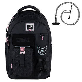 Рюкзак шкільний Kite Education teens 2597L Kuromi, 46x31,5x16 см, 24 л, 145-175 см