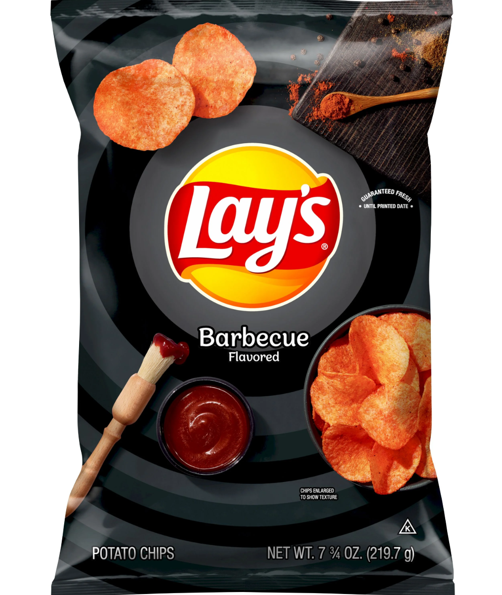 Чіпсы Lay's Barbecue Flavor Potato Chips 219.7г