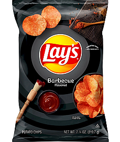 Чіпсы Lay's Barbecue Flavor Potato Chips 219.7г