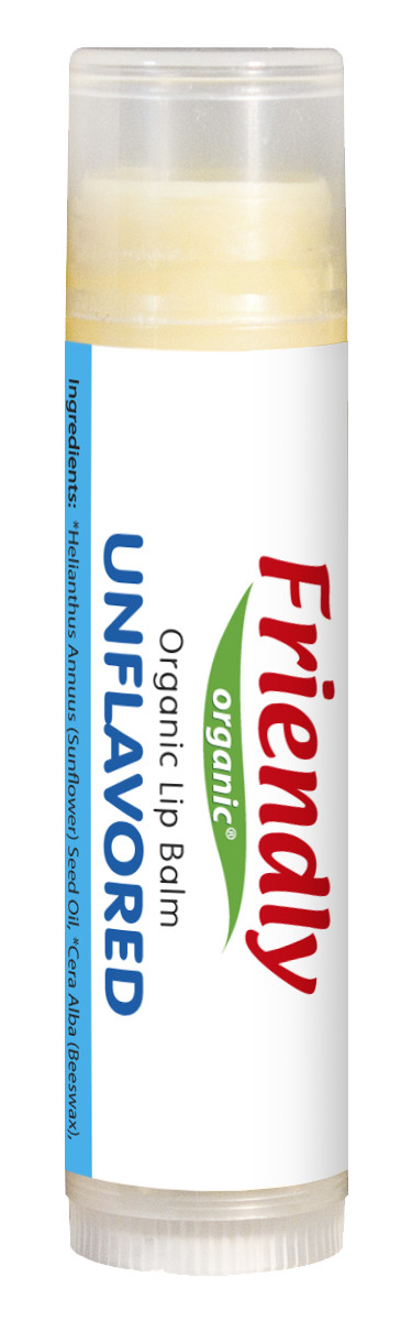 Органічний бальзам для губ Friendly Organic без запаху 4,25 г.