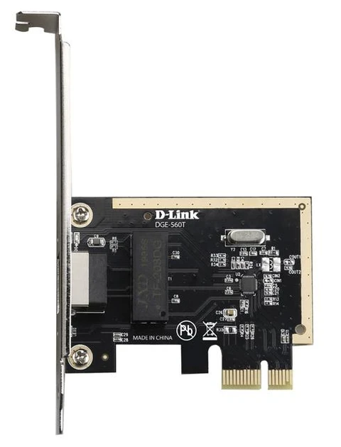 Мережева карта D-Link DGE-560T 1x10/100/1000TX, PCI-E