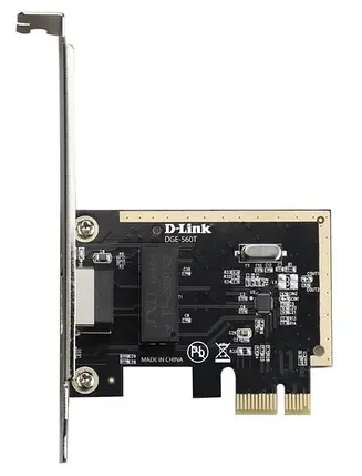 Мережева карта D-Link DGE-560T 1x10/100/1000TX, PCI-E, фото 1