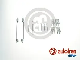 Autofren D3938A Монтажний комплект колодки задній Ford Fiesta IV, Fiesta, Puma, Fiesta V, Fusion, Street KA, KA; Mazda 121 III