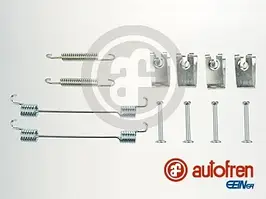 Autofren D3969A Монтажний комплект колодки задній Renault Modus / Grand Modus, Clio III; Toyota Yaris, RAV 4 III; Nissan Note