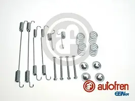 Autofren D31072A Монтажний комплект колодки задній Citroen DS3, Xsara, C3 II, C-elysee, C3 / C3 III, C3 III; Peugeot 406