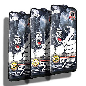 Захисне скло 3шт CDK для Samsung Galaxy A14 (A145 / A146) | Full Glue 3D MO King Kong (016155) (black)