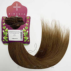 Натуральне Азіатське Волосся на Заколках 38 см 70 грам, Шоколад №04