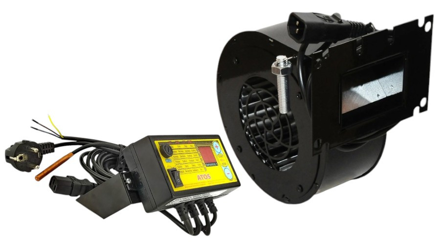 Комплект автоматики котла ATOS + вентилятор RV14