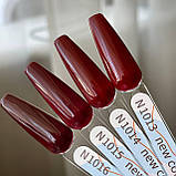 Гель лак GeliX New color 1015 8ml, фото 3